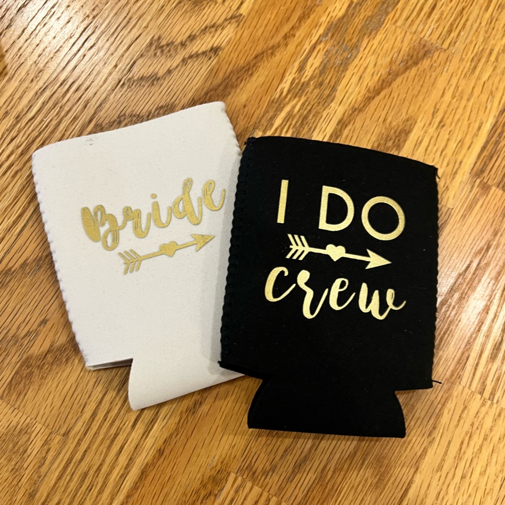 NWOT Bridal Party / Shower Koozies